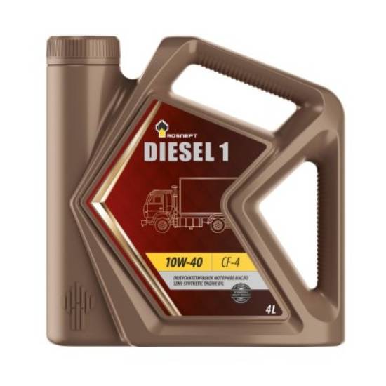 Моторное масло Rosneft Diesel 1 10w40  4л