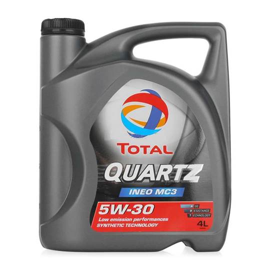 Моторное масло TOTAL QUARTZ INEO MC3 5W-30 синт 4 л