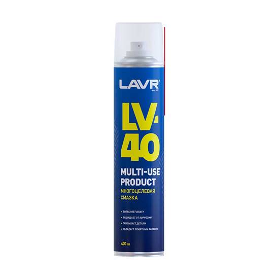Многоцелевая смазка LV-40 LAVR Multipurpose grease 400 мл