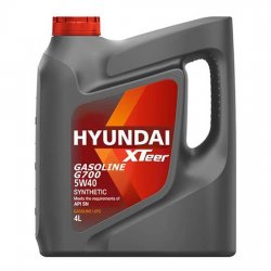 Масло моторное HYUNDAI Xteer Gasoline G700 5W40 4L