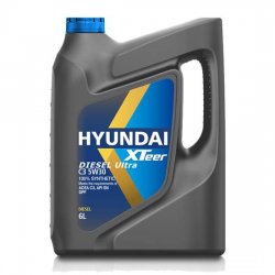Масло моторное HYUNDAI XTeer Diesel Ultra C3 5W30 6L