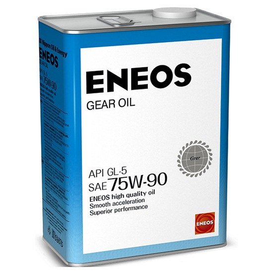Масло трансмиссионное ENEOS GEAR GL-5 75W90 4 Л