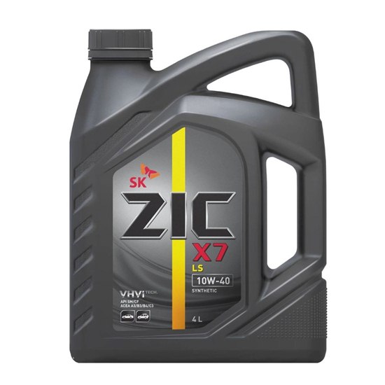 Моторное масло ZIC X7 LS 10W40 4Л