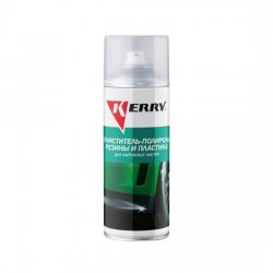 Очиститель-полироль резины и пластика для наружных частей KERRY KR-950