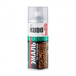 Эмаль по ржавчине молотковая KUDO KU-3005 серебристо-серо-коричневая