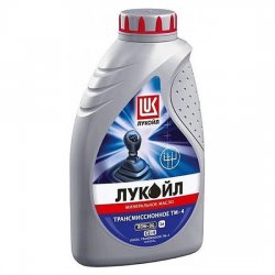 Трансмиссионное масло ЛУКОЙЛ ТМ-4 SAE 80W90 GL-4 миниральное 1л