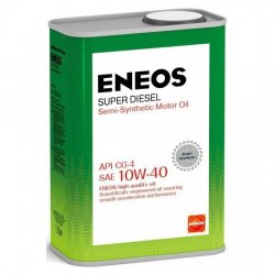 Моторное масло ENEOS CG-4 10W40 Diesel Super полусинт 1Л