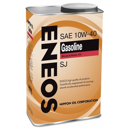 Моторное масло ENEOS GASOLINE SJ 10W40 1 Л