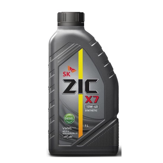 Моторное масло ZIC X7 10W40 DIESEL  1Л