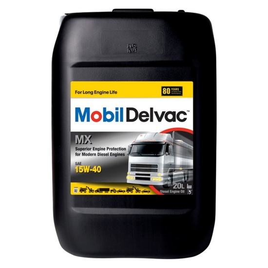 Моторное масло MOBIL DELVAC MX 15W40 API CI-4/CH-4 минеральное 20л