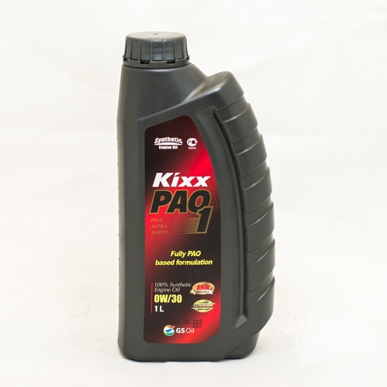 Моторное масло KIXX PAO1 0W30  1Л