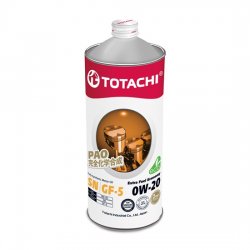 Моторное масло TOTACHI EXTRA FULLY SYNTHETIC 0W20 SN 1л