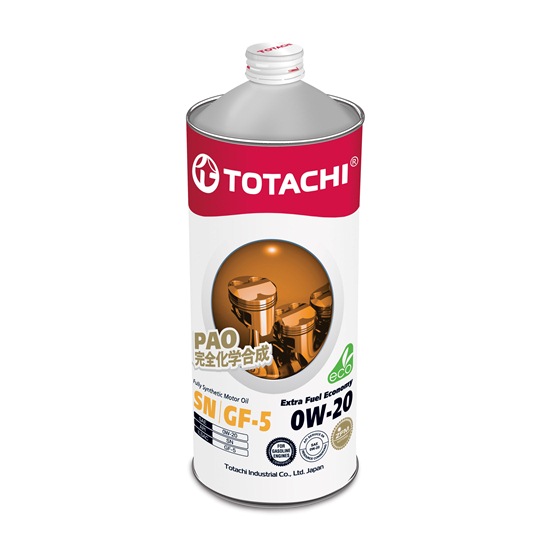 Моторное масло TOTACHI EXTRA FULLY SYNTHETIC 0W20 SN 1л