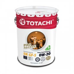 Моторное масло TOTACHI EXTRA FULLY SYNTHETIC 0W20 SN 4л
