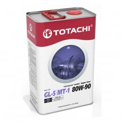 Трансмиссионное масло TOTACHI NIRO SUPER GEAR GL-5/МТ-1 80W90 4Л