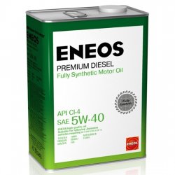 Моторное масло ENEOS CI-4 5W40  PREMIUM DIESEL синтетич 4 Л