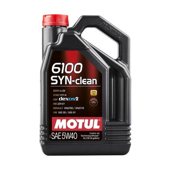 Моторное масло MOTUL  6100 SYN-CLEAN 5W40 4л