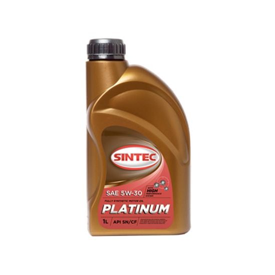 Моторное масло SINTEC ПЛАТИНУМ 5W30 синтетическое 1Л