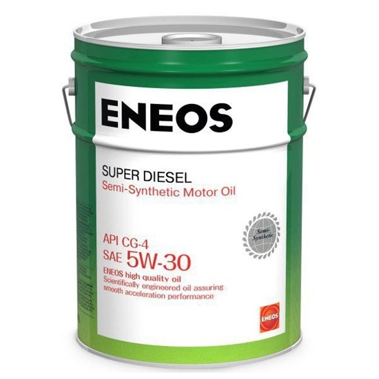 Моторное масло ENEOS CG-4 5W30 Diesel Super полусинт 20Л