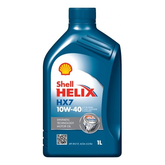 Моторное масло SHELL HELIX HX7 10W40 П/С 1л