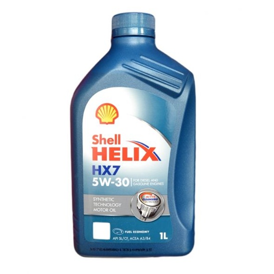 Моторное масло SHELL HELIX HX7 5W30 П/С 1л