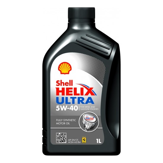 Моторное масло SHELL HELIX ULTRA 5W40 SN/A3/B4 СИНТ 1л