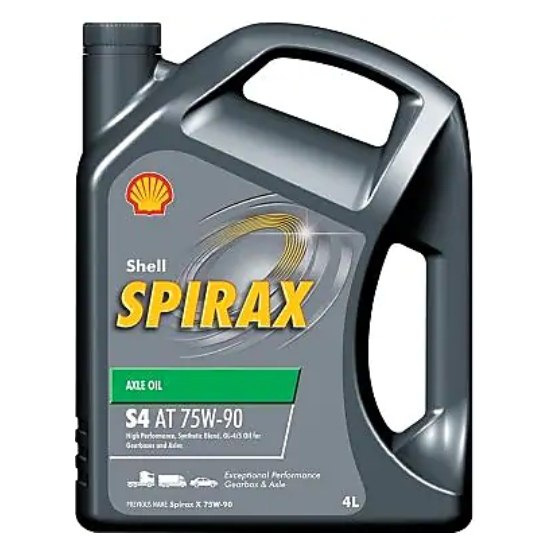 Трансмиссионное масло SHELL  SPIRAX S4 AT 75W90 GL-4/GL-5 4Л